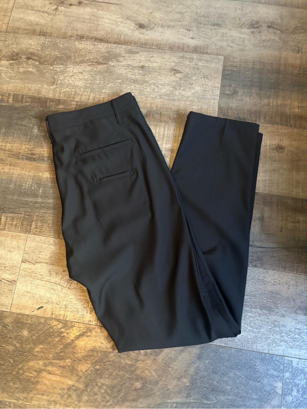 rag & bone Men's Black Dress Trousers